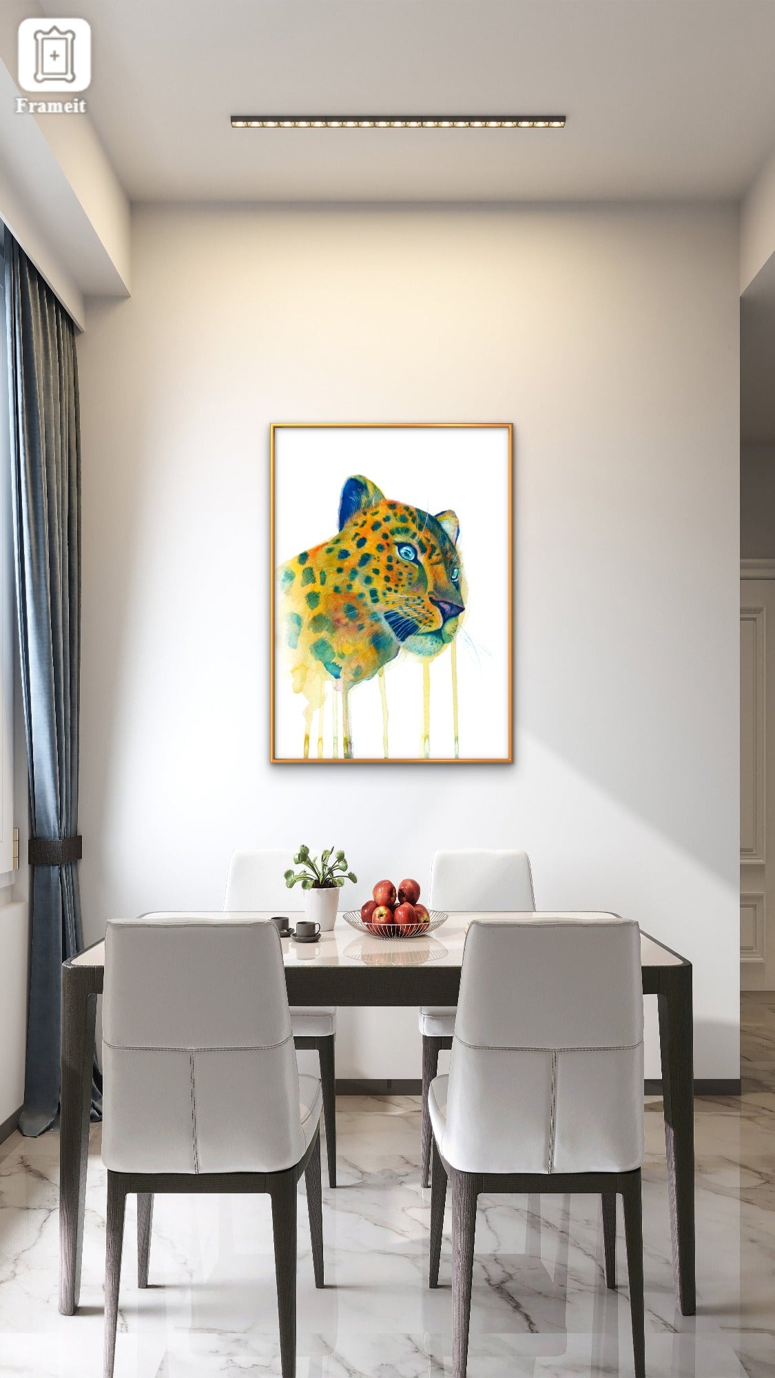 'Beyond Tomorrow'- Amur Leopard Original Painting
