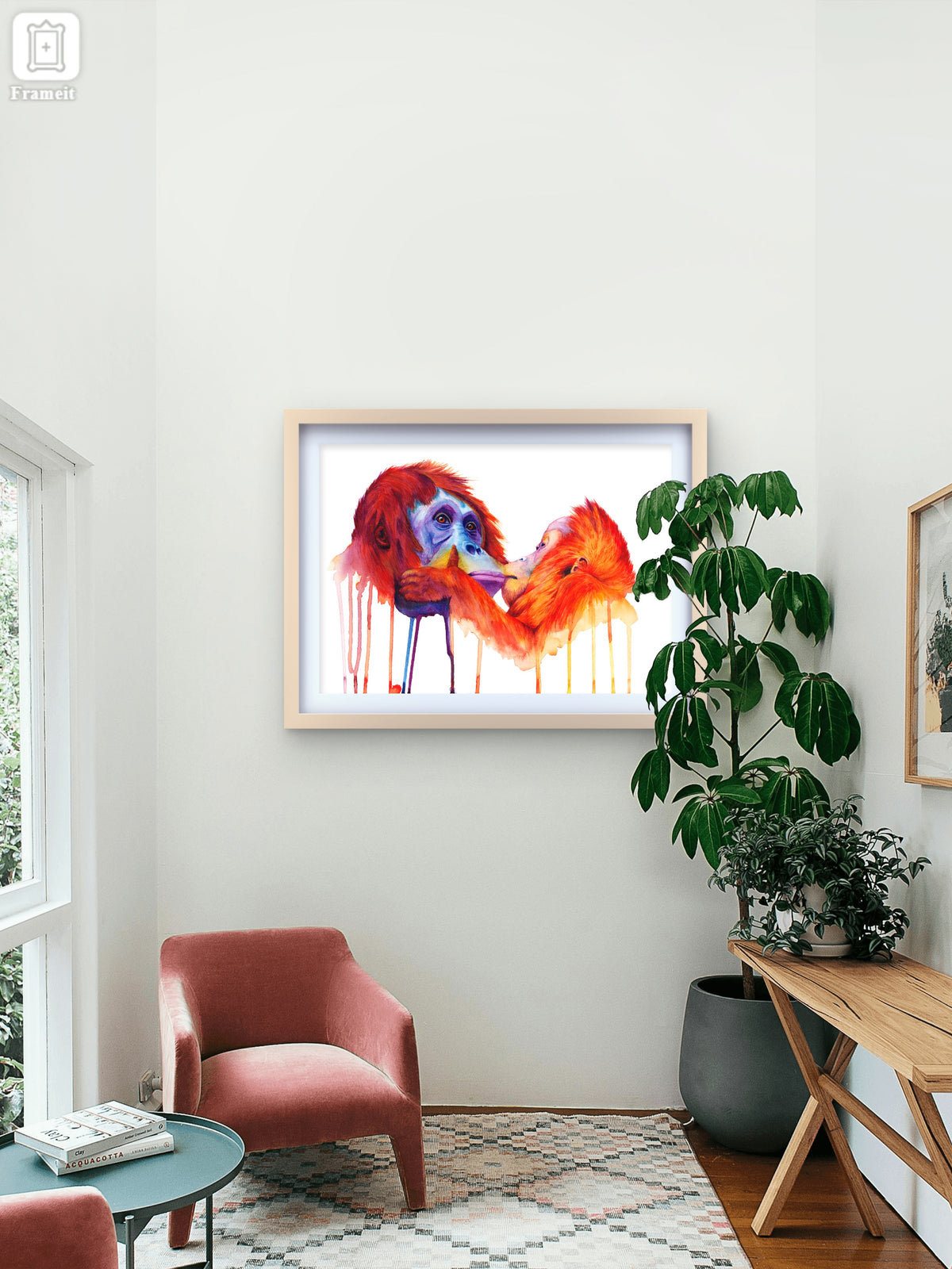 'Forever my Baby'- Orangutan Giclee Fine Art Print