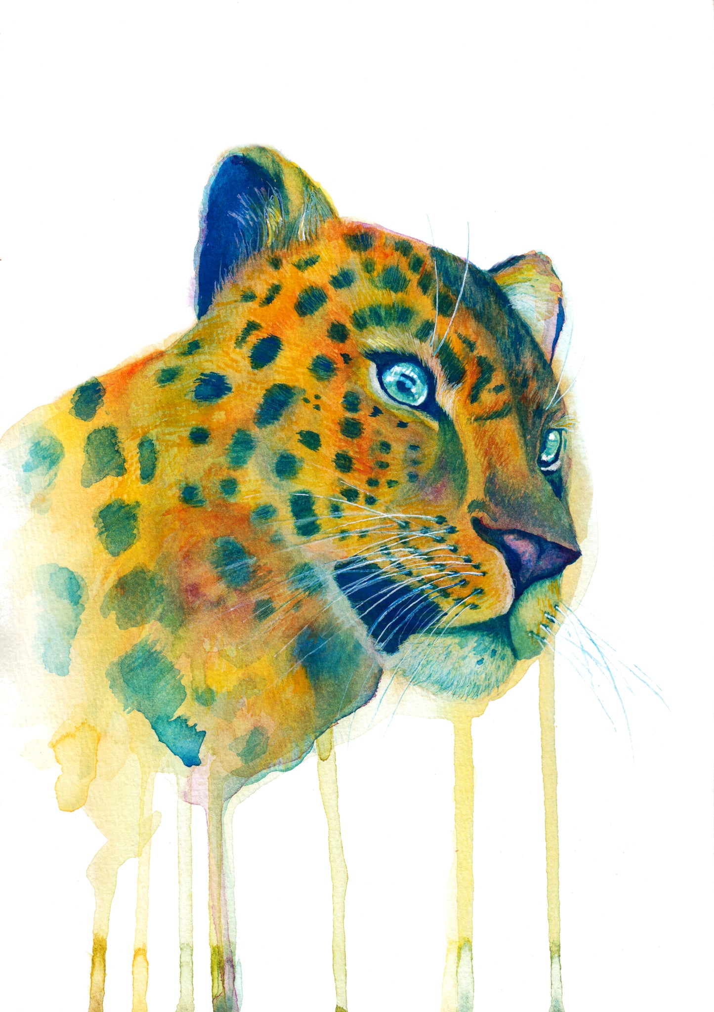 'Beyond Tomorrow'- Amur Leopard Fine Art Giclee Print
