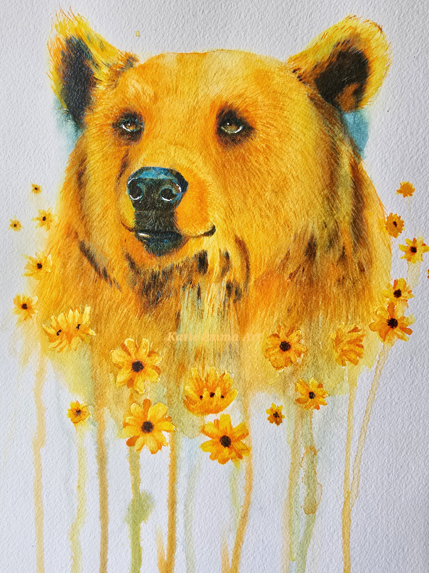 Original Bear Painting