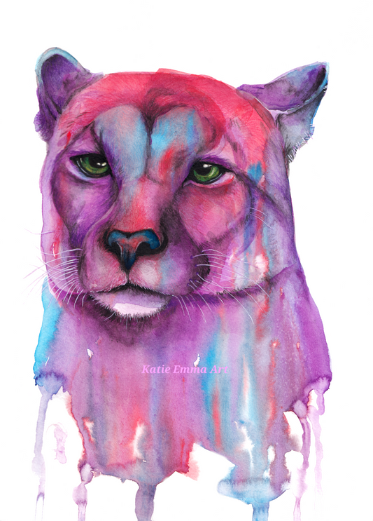 'Spirit of the Mountains'- Puma Fine Art Giclee Print