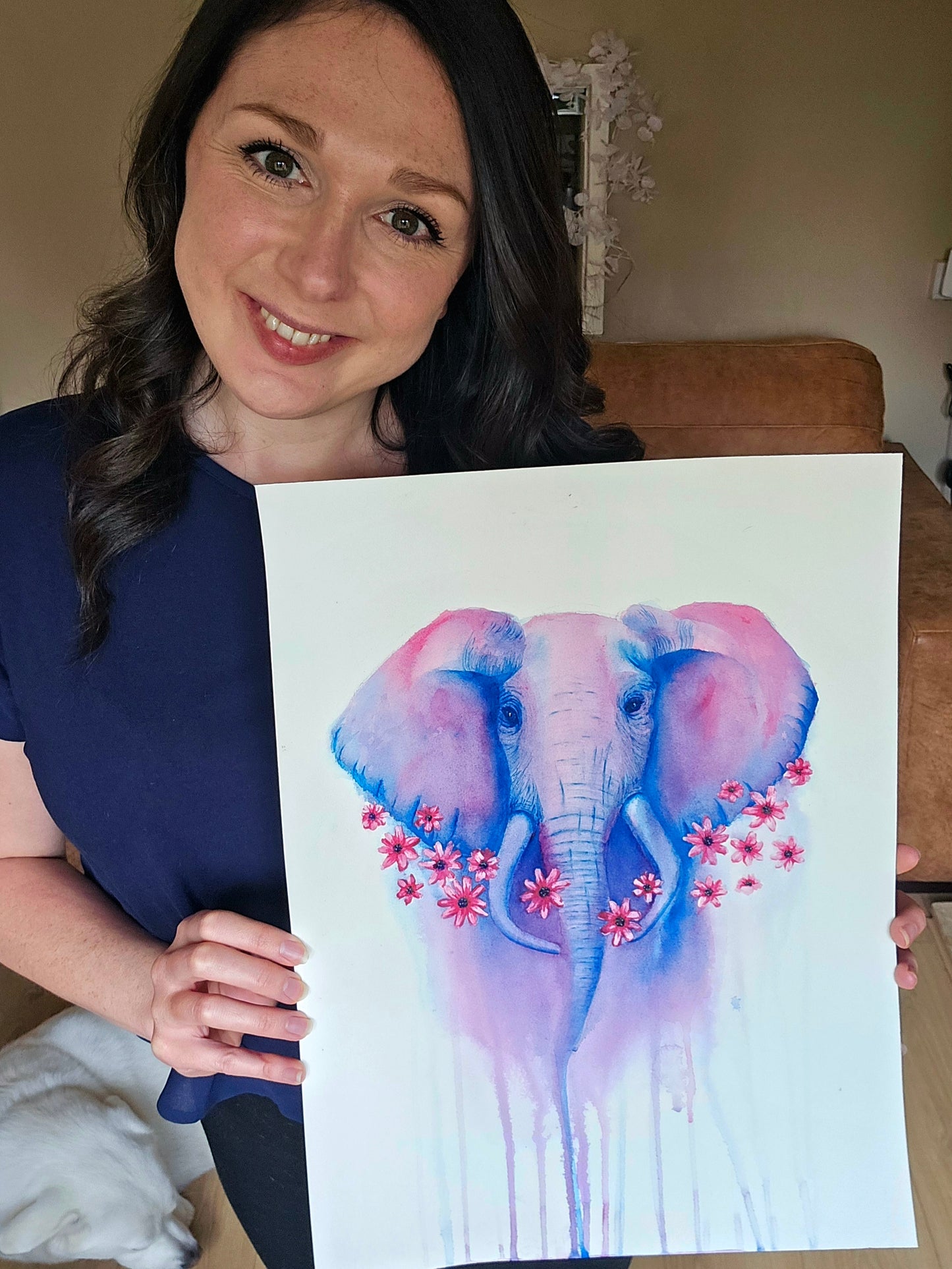 'Spirit of the Savannah'- Elephant Fine Art Giclee Print